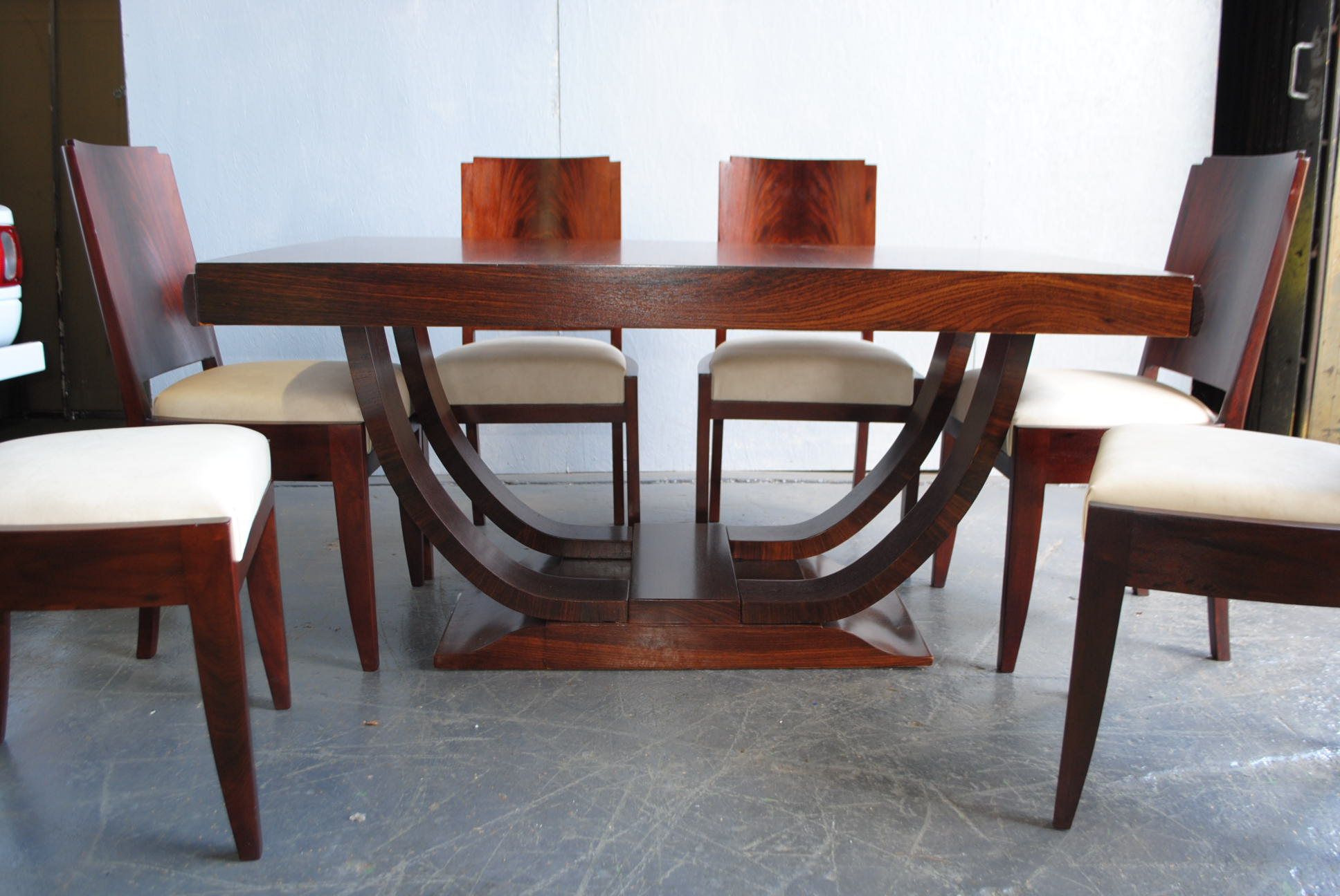 Art Deco Dining Table and 6 Chairs || Cloud 9, Art Deco Furniture Sales